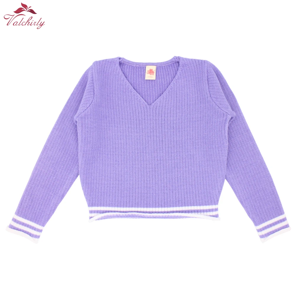 Autumn Ballet Wrap Cardigan Dance Clothes Kids Long Sleeve Knitted Sweater Girls Warm Up Ballerina Dancewear