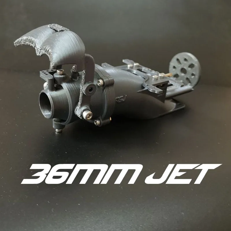 1PC 36mm RC Jet Engine Motor Drive Thruster 3D Printing Sprayer Propeller Water Pump Injector for Boat Parts