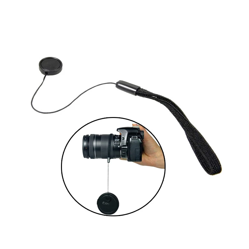 กล้องเลนส์ฝาครอบป้องกัน Anti Lost Strap Keeper 5 ชิ้น/ล็อตสำหรับ Canon Nikon Sony อุปกรณ์เสริม