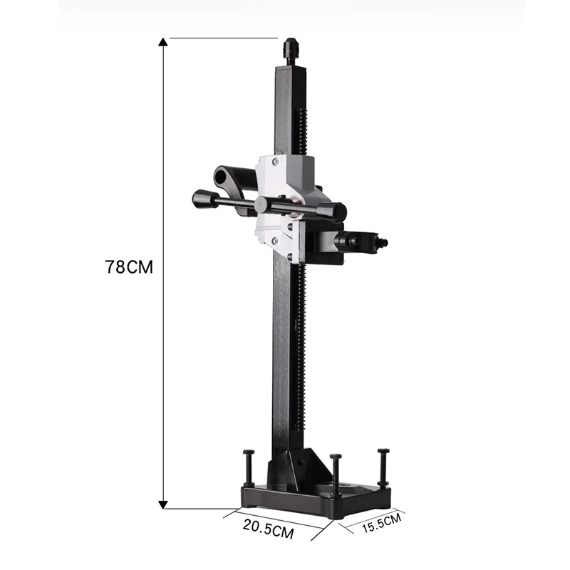 No.5 Drilling Machine Bracket Diamond Drilling Machine Bracket Aluminum Drill Holder Water Drill Stand 62MM