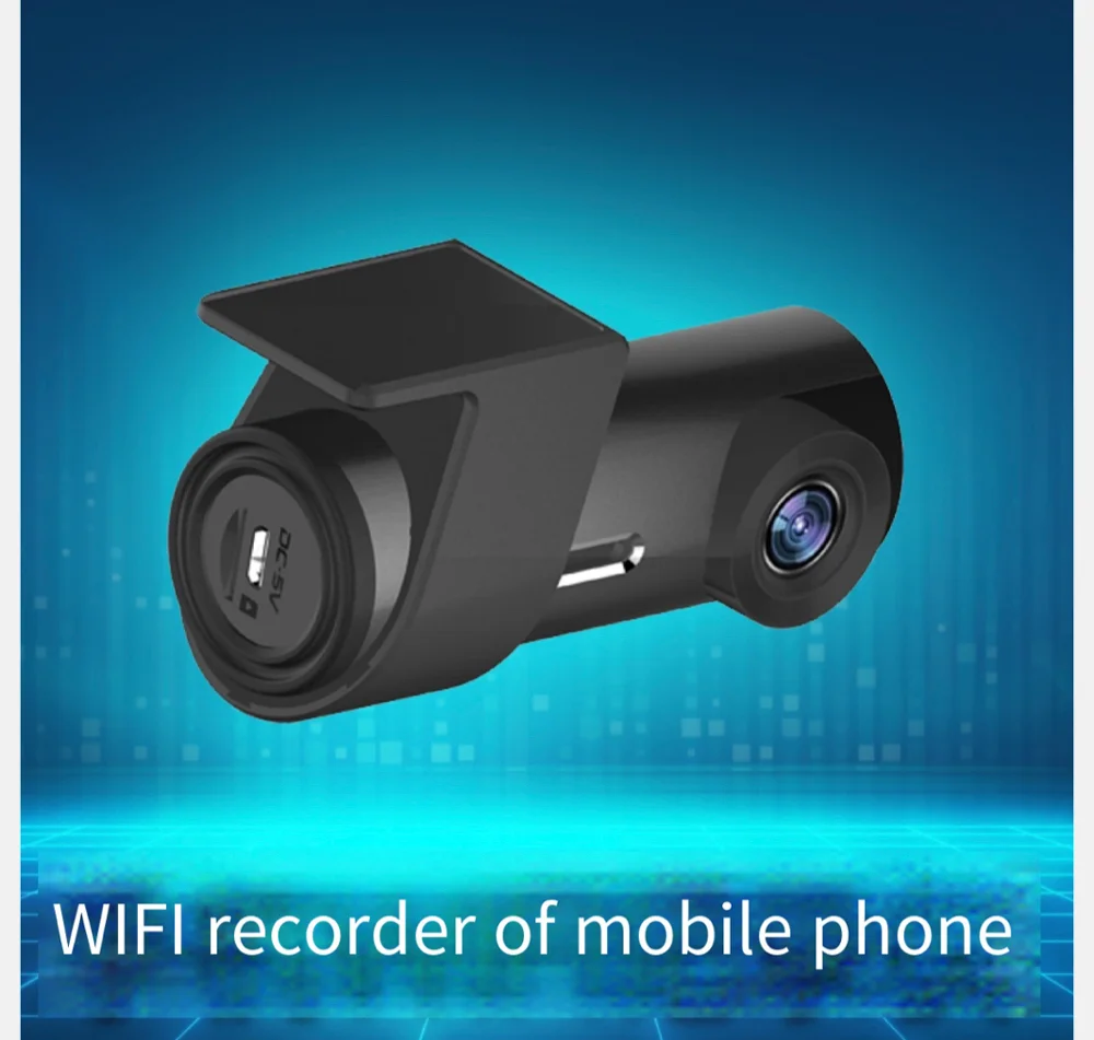 Mini Hidden WiFi Driving Recorder Mobile Phone Interconnection Video Download High-definition Night Vision 24 Hours Parking Su