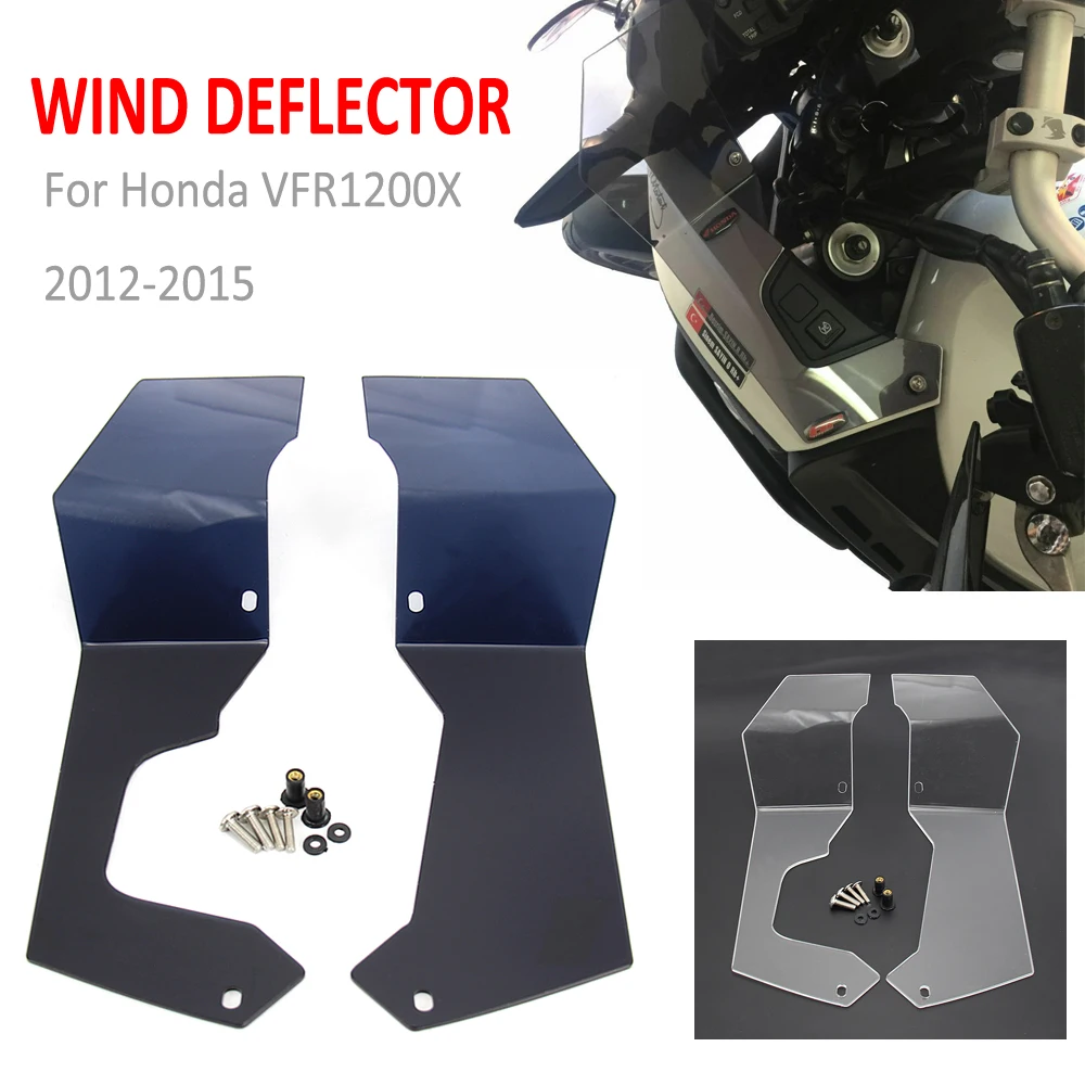 

FOR Honda VFR 1200X VFR1200X Crosstourer VFR 1200 X Motorcycle Side Windshield Handguard panels Wind Deflector Pair 2012 - 2015