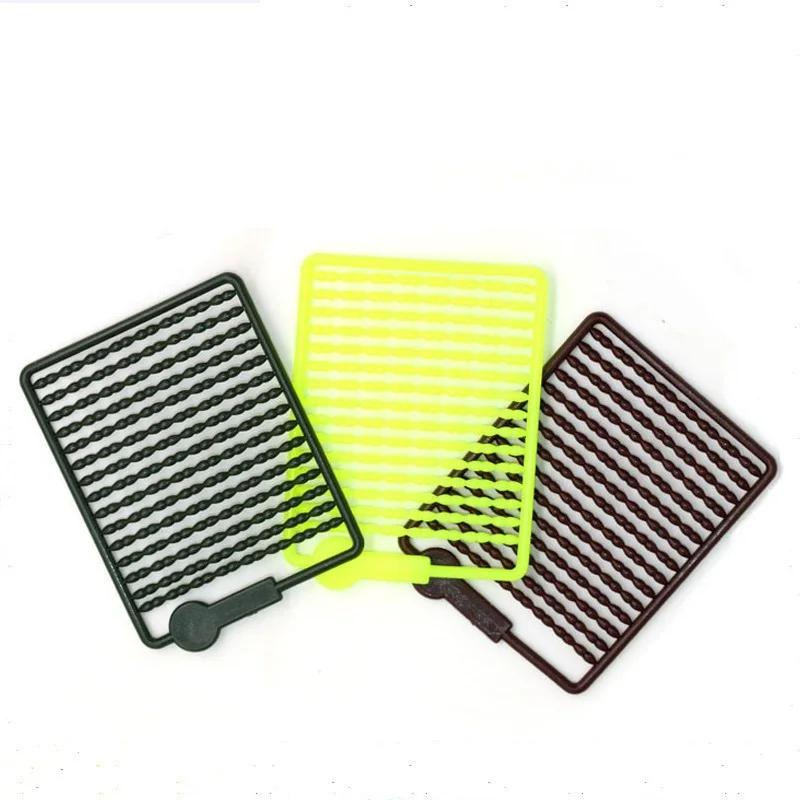 HXY 10PCS Karpfen Angeln Haar Stoppt für Boilie Köder Hantel Form Kleine Angeln Bobber Stop Stopper Karpfen Angeln Tackle werkzeug