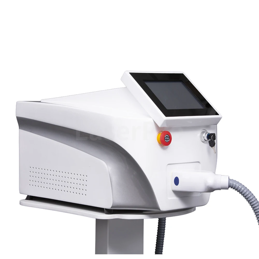 808nm Laser Diode Epilator With Triple Wavelength 755nm 808nm 1064nm Hair Removal  Permanent Painless Fast Freezing Point Remove