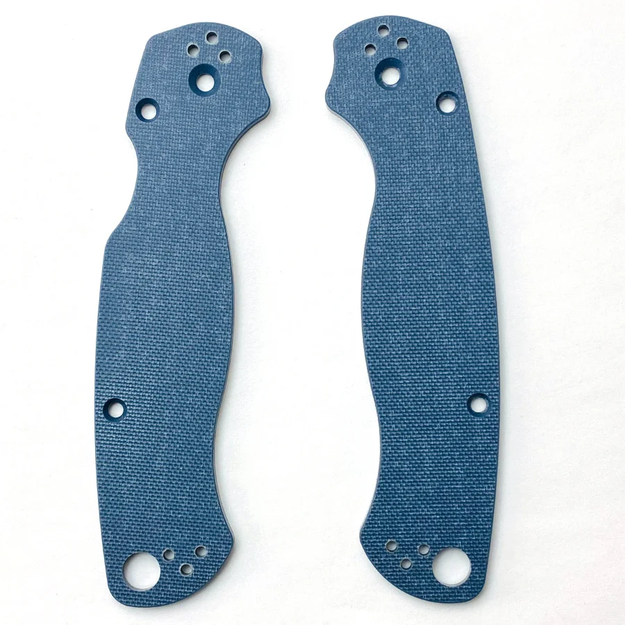 Custom G10 Knife Handle Patches Scales for Spyderco2 C81 Para2 Paramilitary 2 Spider Folding Knives DIY Accessories Parts Grips