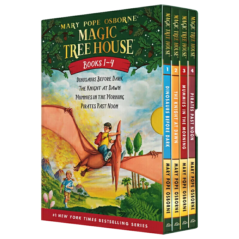 4 Books/Set Magic Tree House Fact Tracker Original English Reading Children's Books libros