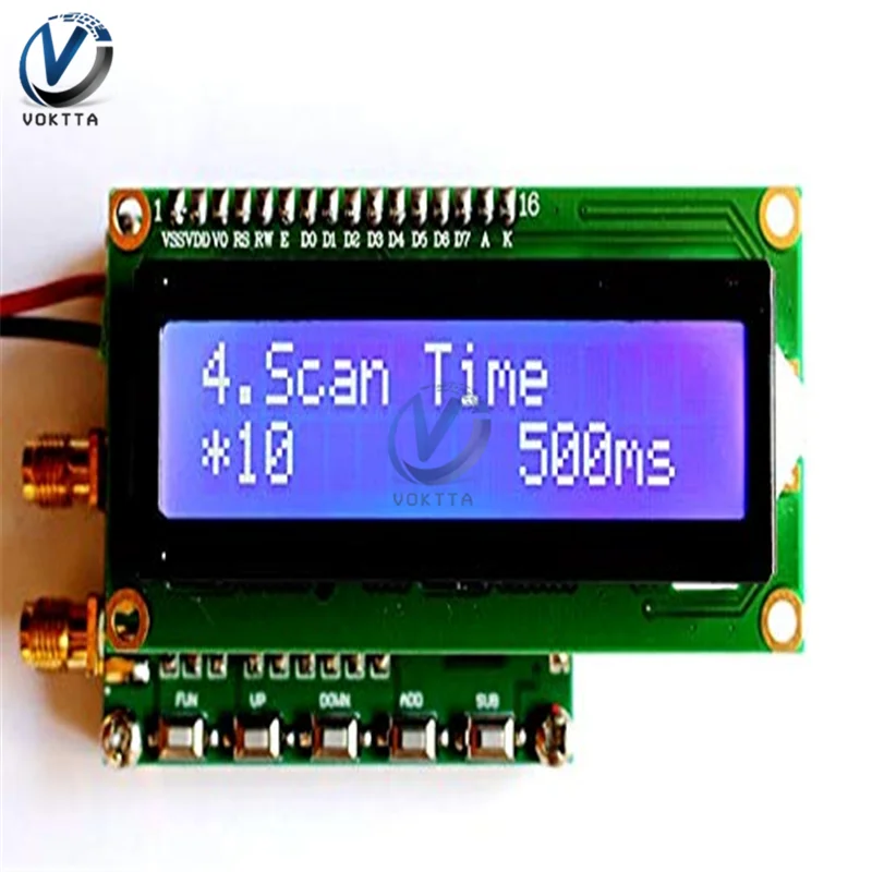 RF Signal Generator with Sweep Function RF Signal Generator 140MHz-4.4GHz Digital LCD display Signal Generator Module