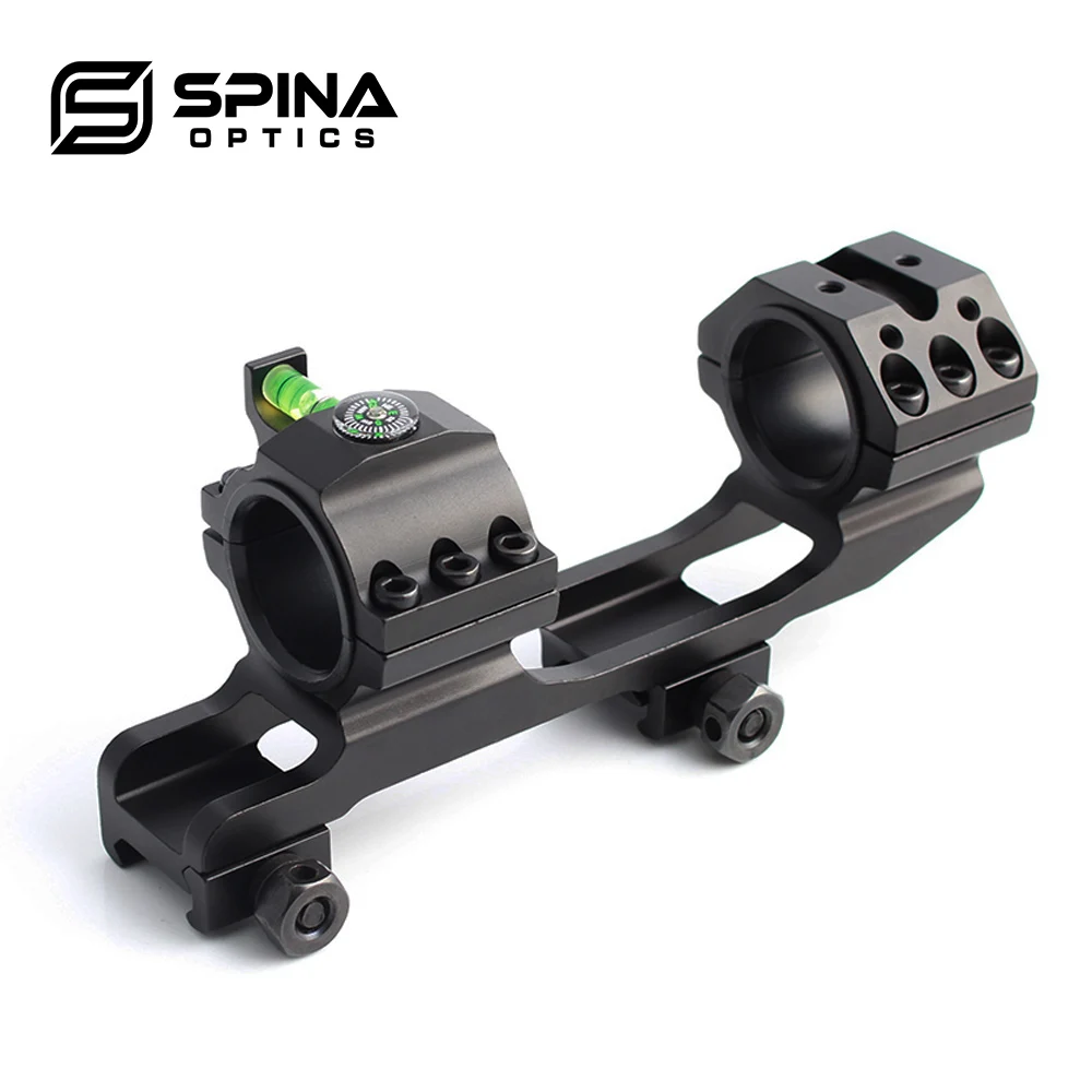 SPINA Scope Mount Dual Rail Rings 30mm/25.4mm Rail Mount With Spirit Bubble For Hunting Riflescope