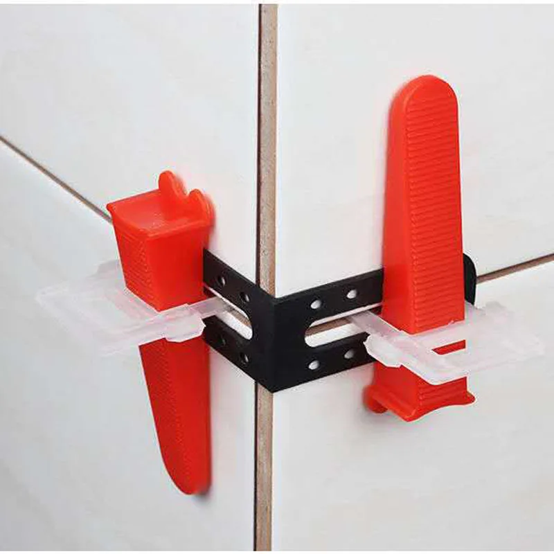 25Pcs Tile Leveling System Male Angle Leveling Can Be Used With Tile Leveler Spacers To Locate Leave Seams Construction Tools