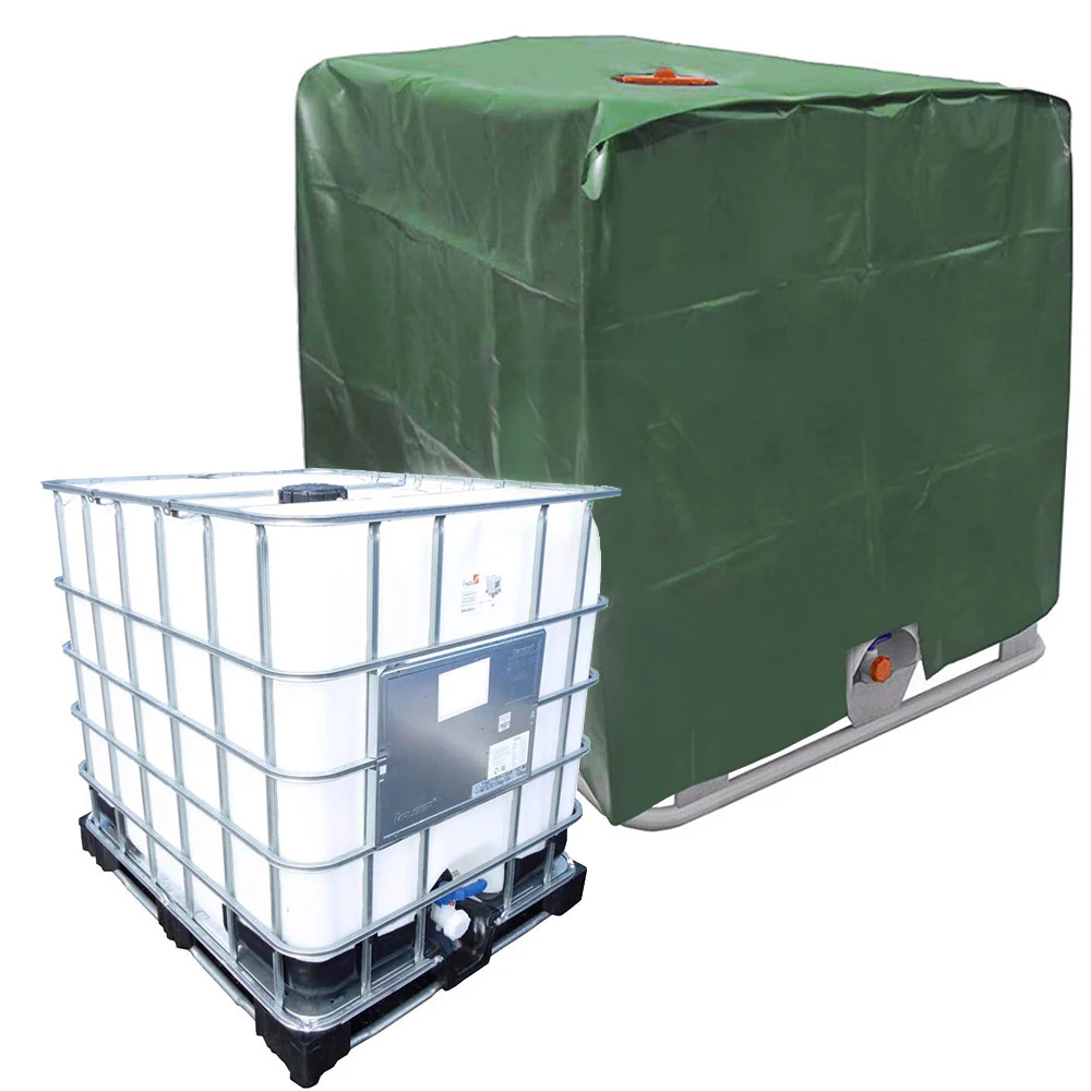 4 Colors Ibc Tank Cover Rain Water Tank Protective Cover 1000 liters IBC Container Dust-proof Waterproof Cover IBC Accessories