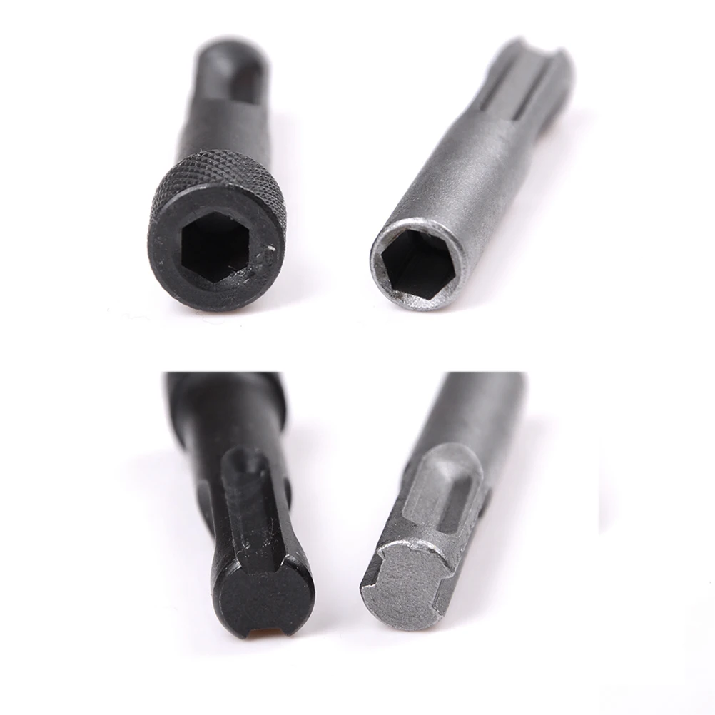 2PCS Hot 1/4 Converter ไขควงผู้ถือ Hex Shank Drill Bit Adapter แรงกระแทกชุดสำหรับ SDS Hammer เครื่องมือเจาะ
