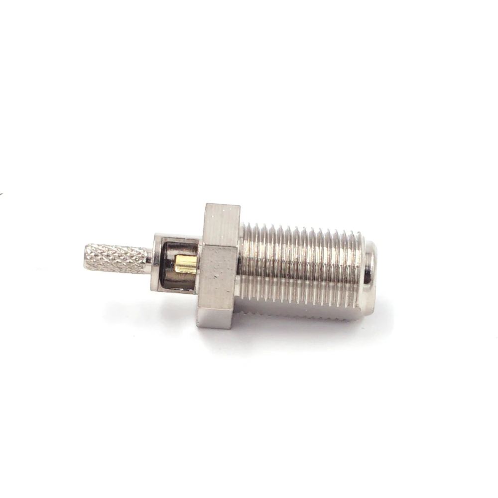 10 teile/los F Typ Weibliche adapter für RG179 RG316 RG174 Kabel RF Anschluss Koaxial Konverter – Detail 2
