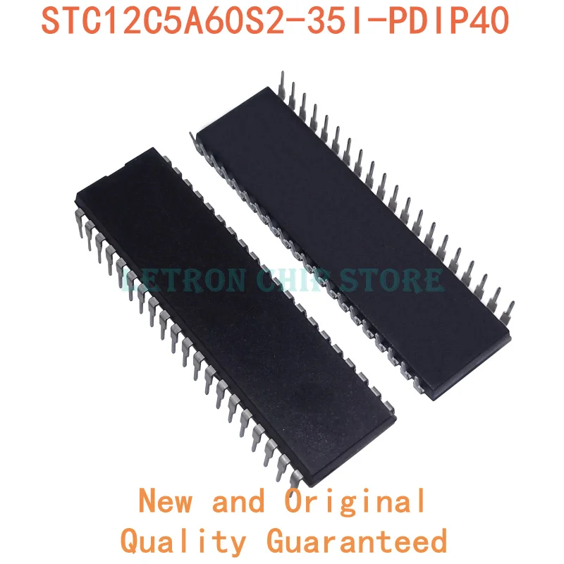 

5PCS STC12C5A60S2-35I-PDIP40 DIP40 STC12C5A60S2 35I-PDIP40 DIP-40 STC12C5A60S235I-PDIP40 DIP new and original IC Chipset