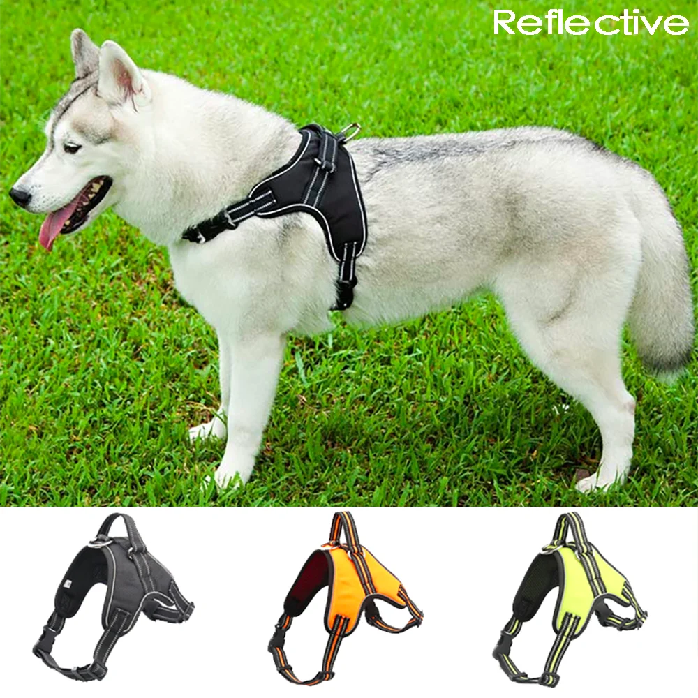 Dog Harness Tailup Pet Products Adjustable Reflective Vest Walking Lead Leash for Puppy Mesh Harness for Small Medium Dog