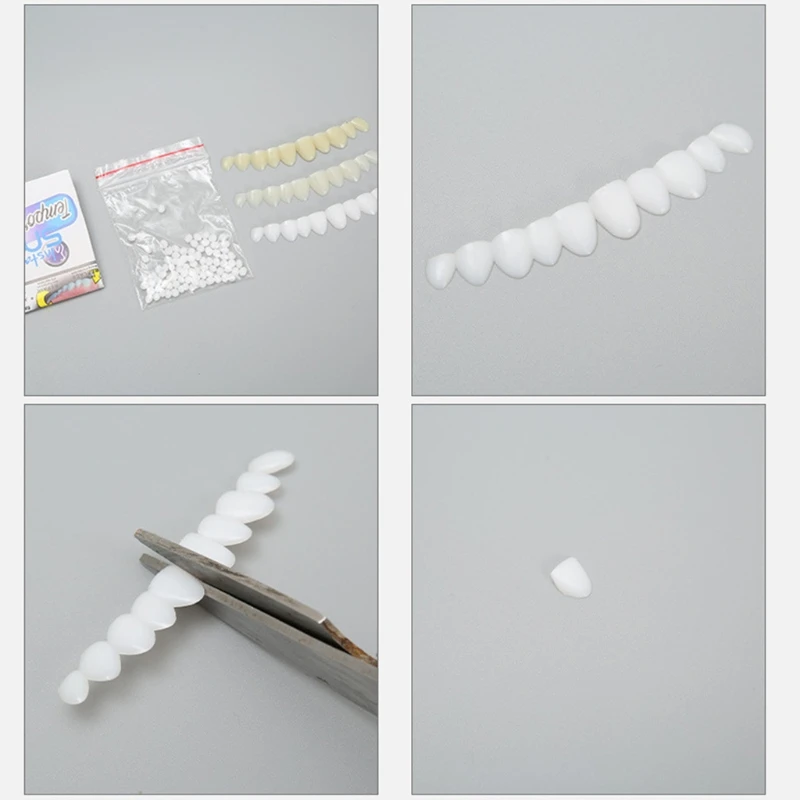 3pcs Temporary Tooth Replacement Kit Replace a Missing Tooth in Minutes Dental Repair Tooth