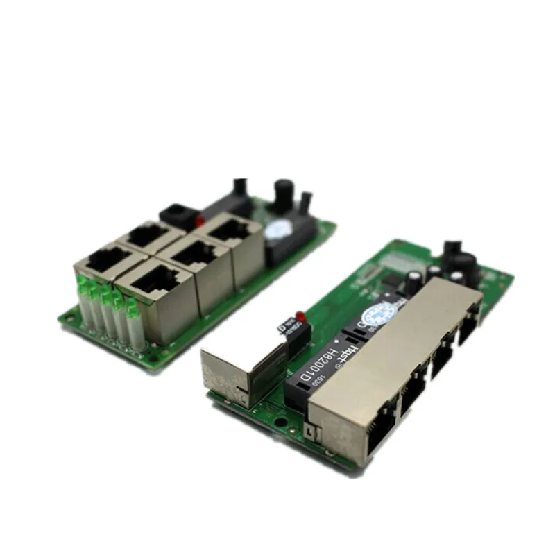 Oem Hoge Kwaliteit Mini Goedkope Prijs 5 Poort Switch Module Manufaturer Bedrijf Pcb Board 5 Poorten Ethernet Netwerk-switches Module