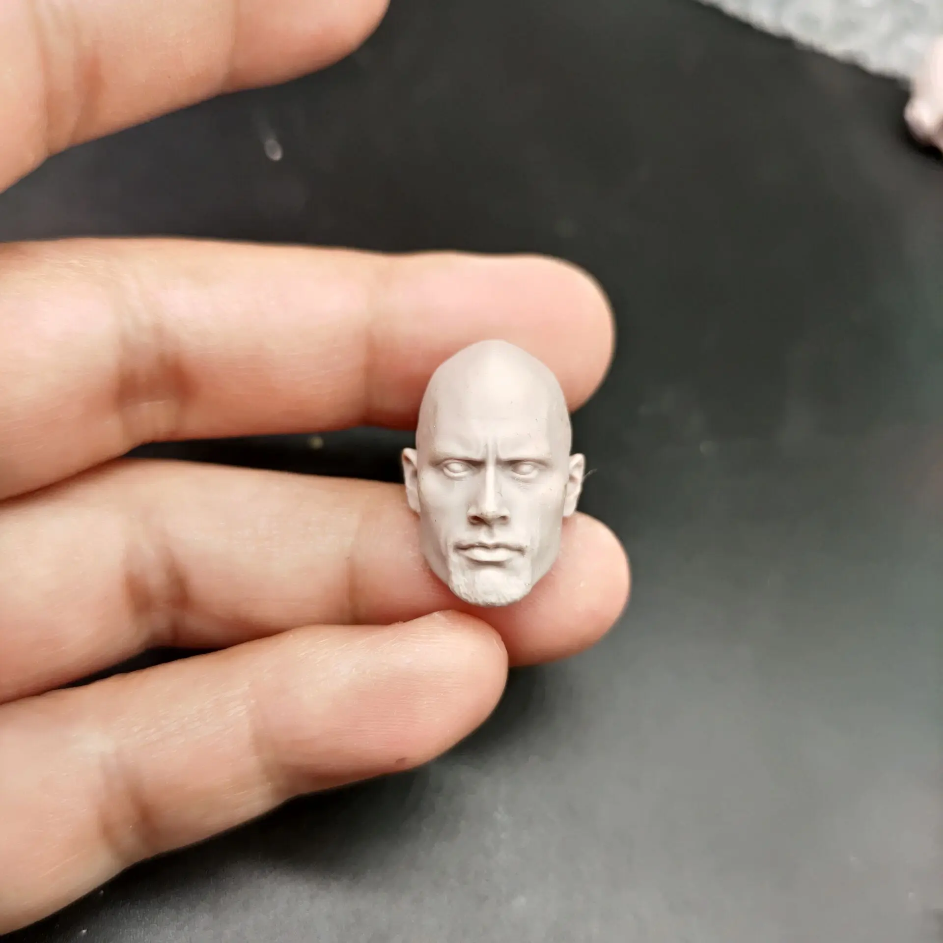 

1/12 Unpainted Head Sculpt Model Special Forces Mr. Stone for 6" Action Figure Body Doll