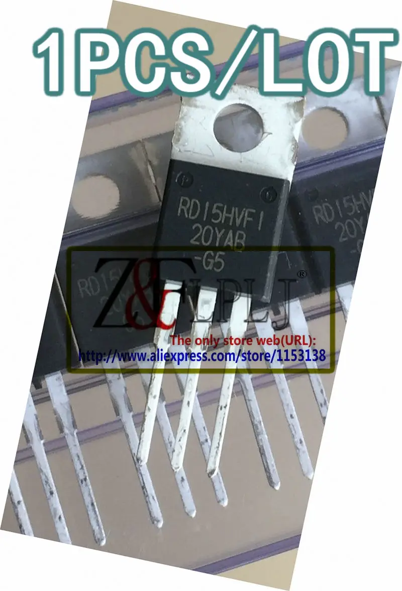 RD15HVF1 RD15HVF1-101 RF POWER MOS FET Silicon MOSFET Power Transistor,175MHz520MHz 15W NEW ORIGINAL Sold by piece=1PCS/LOT