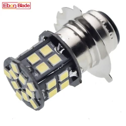 1Pcs P15D-25-3 LED Motorcycle Headlight Bulb 30 2835 SMD Bulbs 6V 12V 24V White Motorbike Bike Moto Moped Scooter ATV Light Lamp