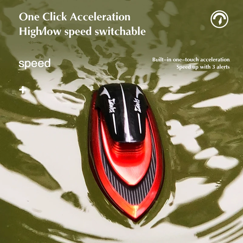 Kind Spielzeug High Speed Rc Boote Elektronische Racing Fernbedienung Schiff Kinder Wettbewerb Wasser Spielzeug Geschenke Led Licht Spielzeug Junge