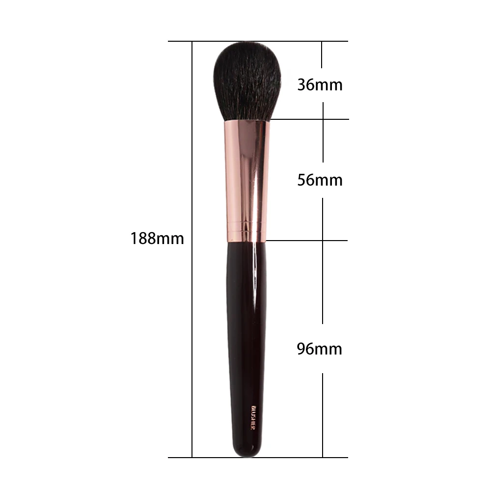 CT Brand Blusher Brushes High Quality Goat & Squirrel Hair Soft Cheek Highlighter Blush Make up Brush