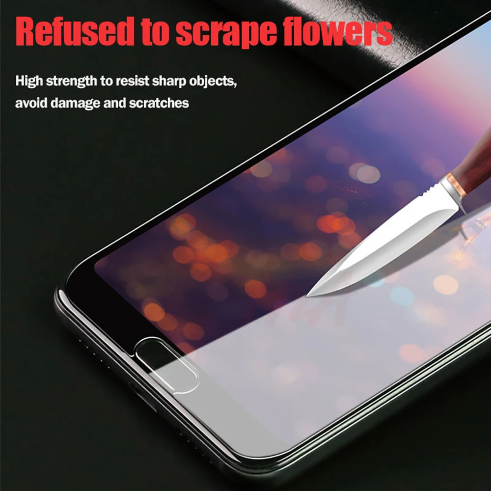 2Pcs tempered glass for huawei p smart 2018 plus 2019 phone screen protector protective film p smart Z on the glass smartphone