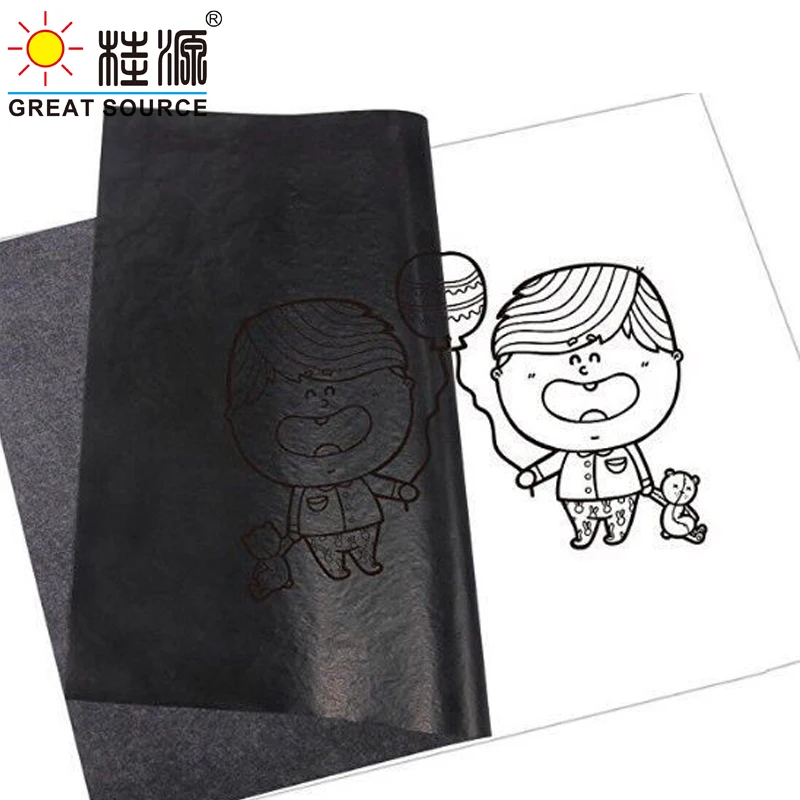 Mqq Carbon Copy Paper schwarz blau ein-oder doppelseitig 100 Blatt pro Karton