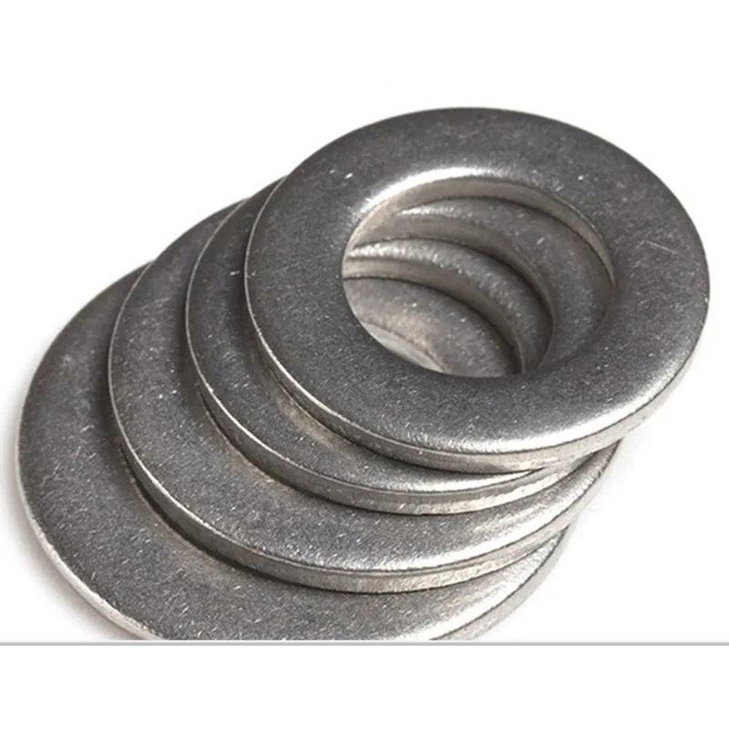 50pcs/lot 4#6#8#10#1/4 5/16 3/8 7/16 1/2 9/16/5/8 3/4 7/8 1 American standard stainless steel 304 flat washers gasket957