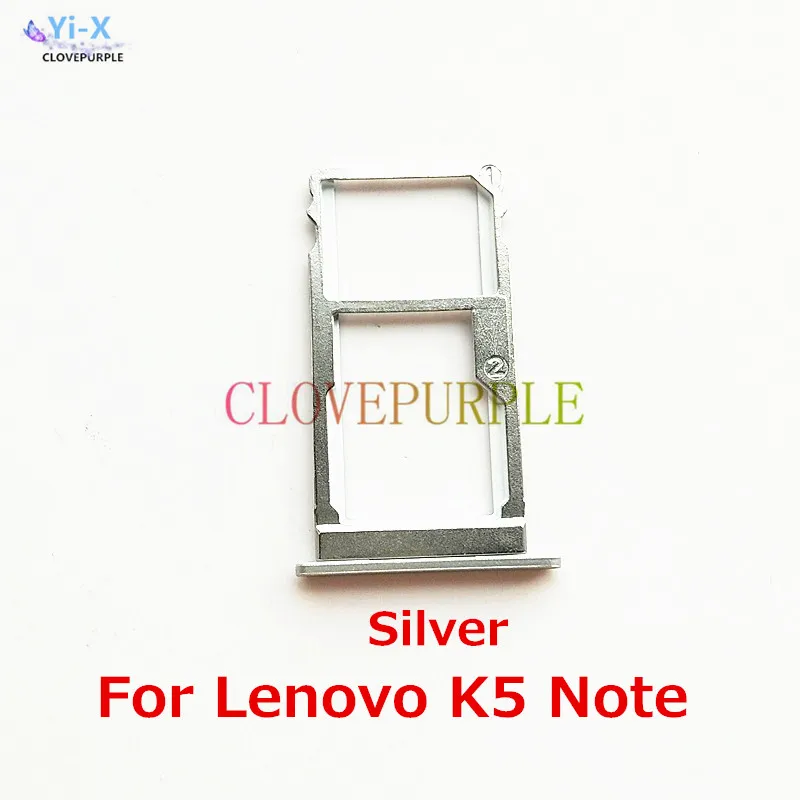 Nieuwe Sim Card Tray Slot Houder Voor Lenovo K5 Note Vervangende Onderdelen