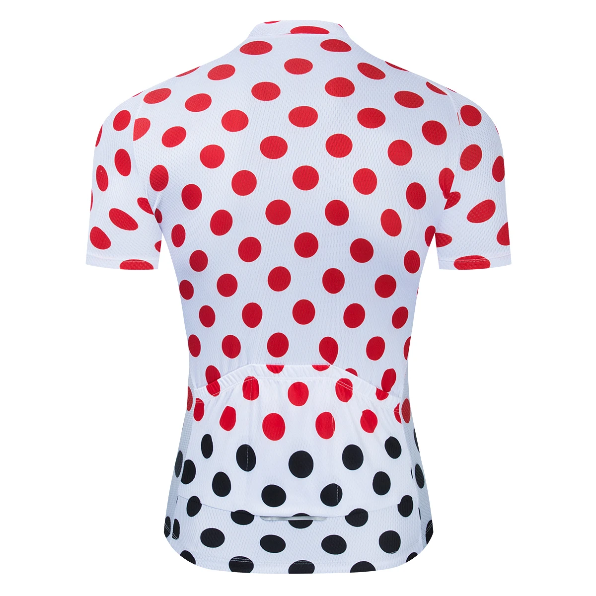 Retro Cycling Jerseys Summer Short Sleeve Breathable Jersey for Men's Bicycle Sportwear Polka Dot