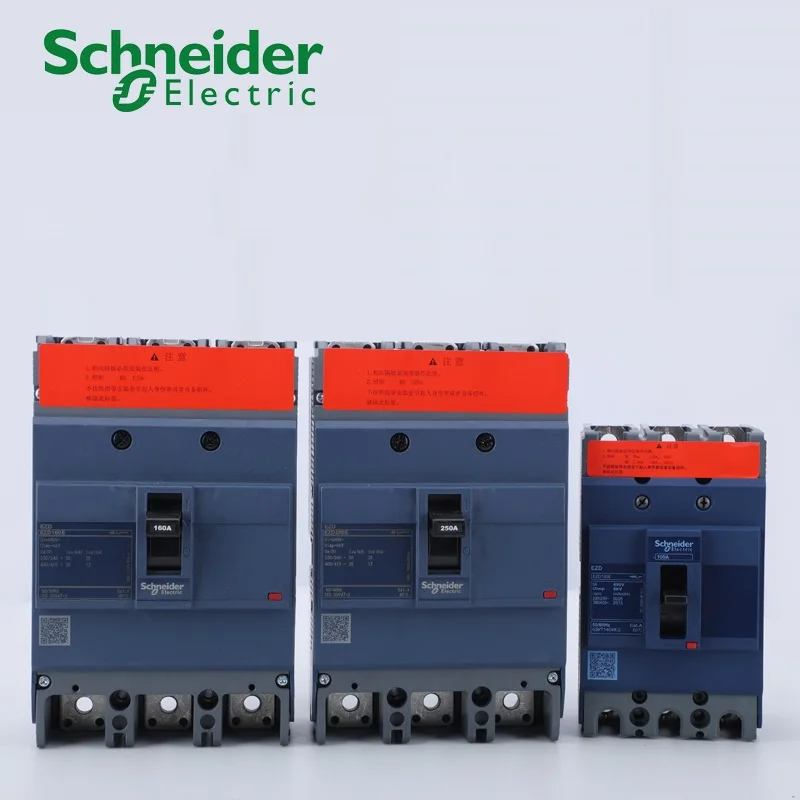 

100% new and original Schneider electric Molded-Case Circuit Breakers Switch MCCB EZD EZD100 3P 4P EZD100E TM15D-TM100D 25KA