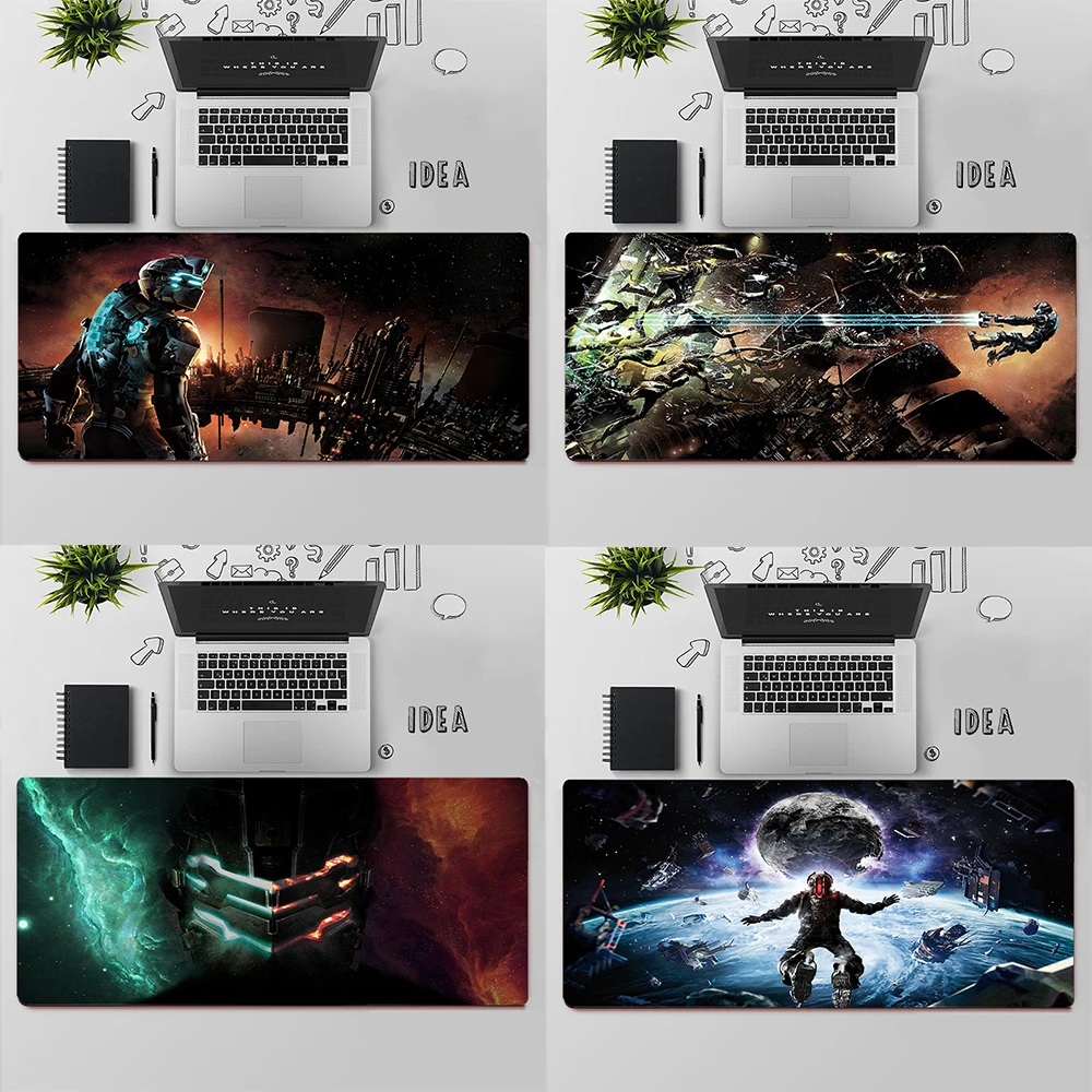 Dead Space Gaming Mouse Pad Large Mouse Pad PC Gamer Computer Mouse Mat Big Mousepad XXL Carpet Keyboard Desk Mat Mause Pad