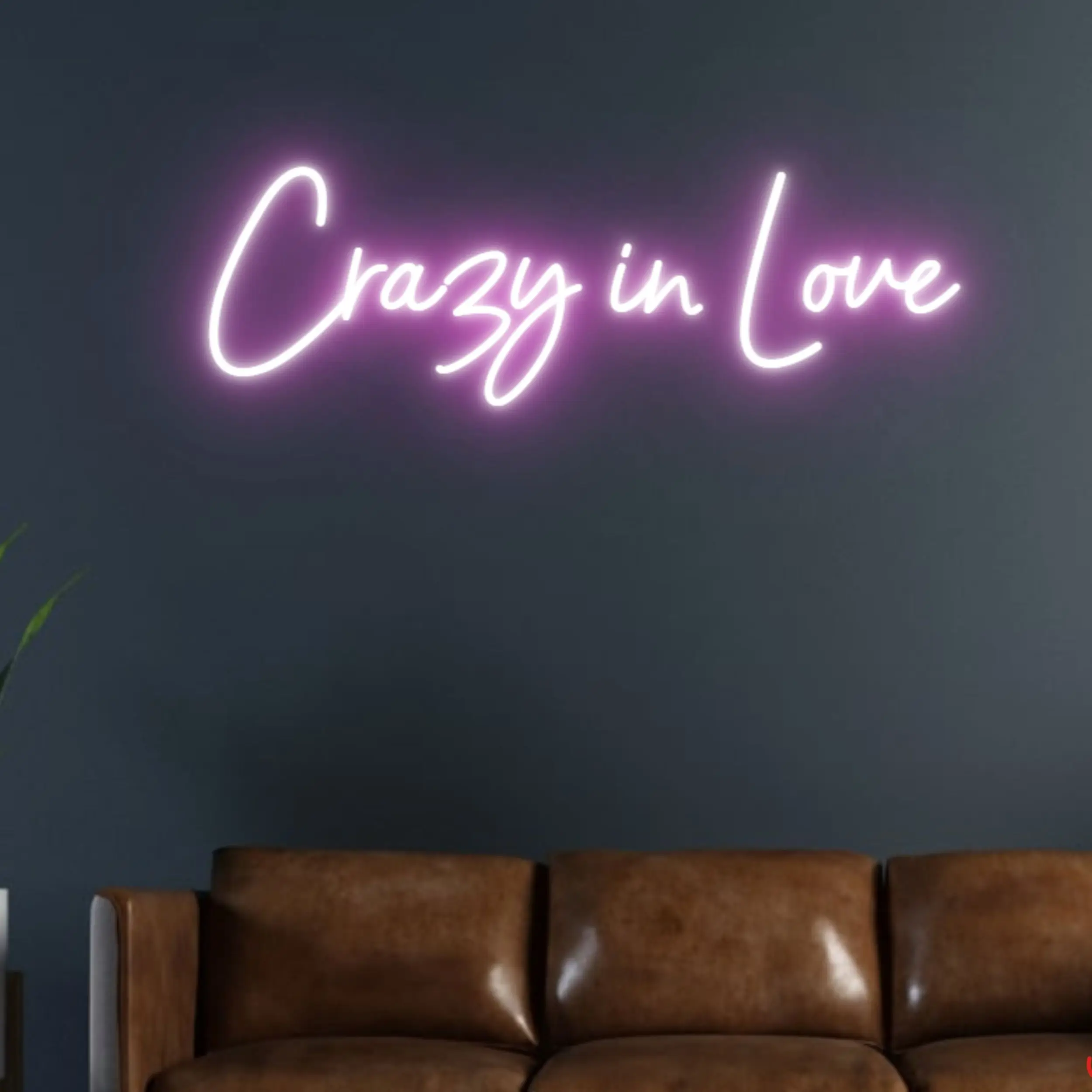 

Crazy In Love Wedding Neon Sign Handmade Custom LED Neon Sign Wedding Light Sign Neon LED Sign Neon Lights Custom Neon Gift