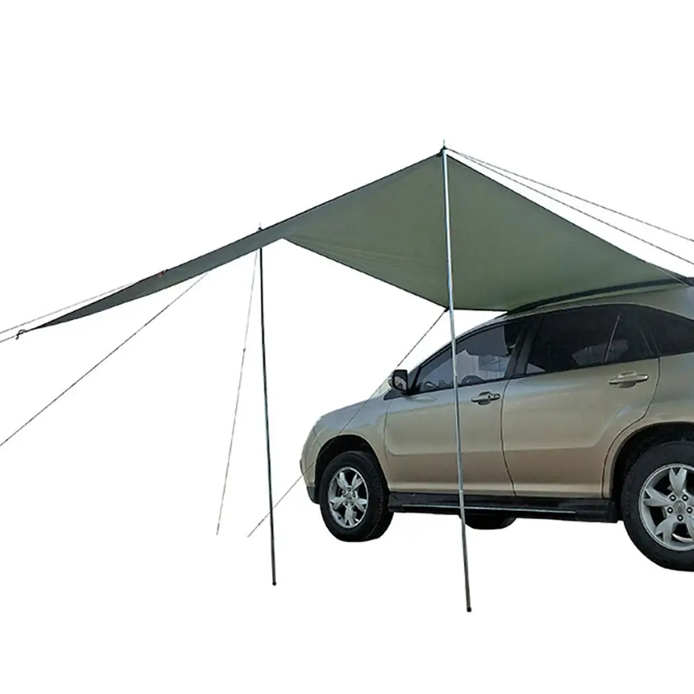 Car Roof Top Tent Awning Waterproof Portable Camping Tent Automobile Rooftop Rain Canopy