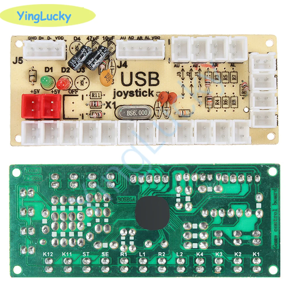 Zero Delay Board Arcade USB ENCODER PC TO JOYSTICK FOR Raspberry Pi ZIPPY JOYSTICK Arcade BUTTON