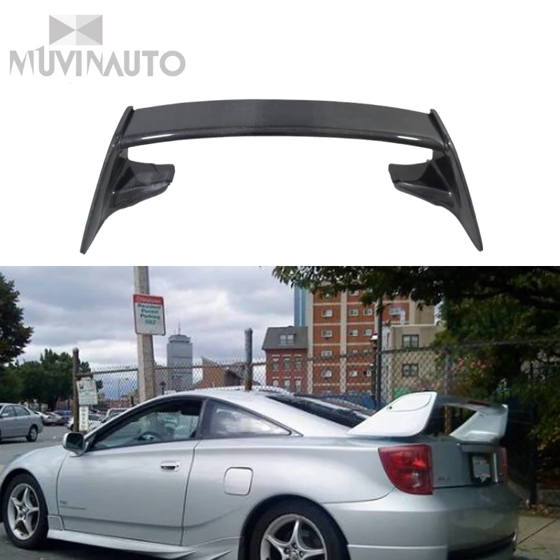 Suitable for Toyota ZZT231 Celica carbon fiber FRP primer TRD tail rear spoiler2000-2005