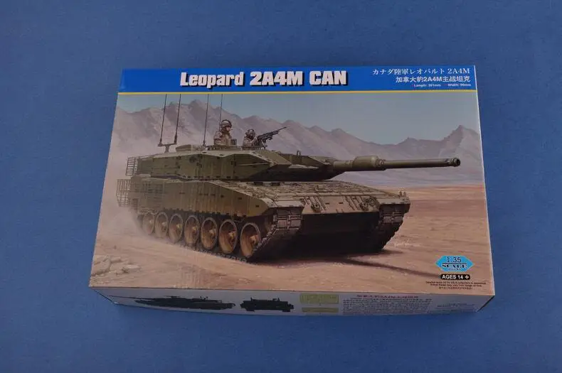 

HobbyBoss Model Kit 83867 1/35 Leopard 2A4M CAN Assembly hobby boss