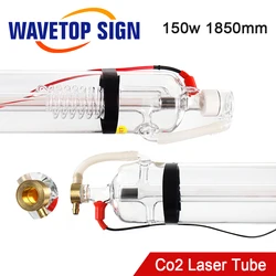 WaveTopSign Co2 Laser Tube WT1850 150W Laser Glass Tube Length 1850mm Dia.80mm use for Co2 Laser Cutting Engraving Machine