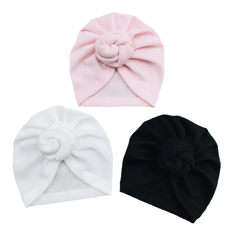 Newest Cute Newborn Baby Girl Comfy Silk Bowknot Hospital Cap Beanie Hat Cotton Baby Girl Caps Beanie Toddler Hats 2021