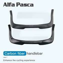 Carbon Handlebar with No Logo for Bike 31.8 Black Triathlon Handlebar Aero Bar 3K Road Bicycle Rest Handlebars