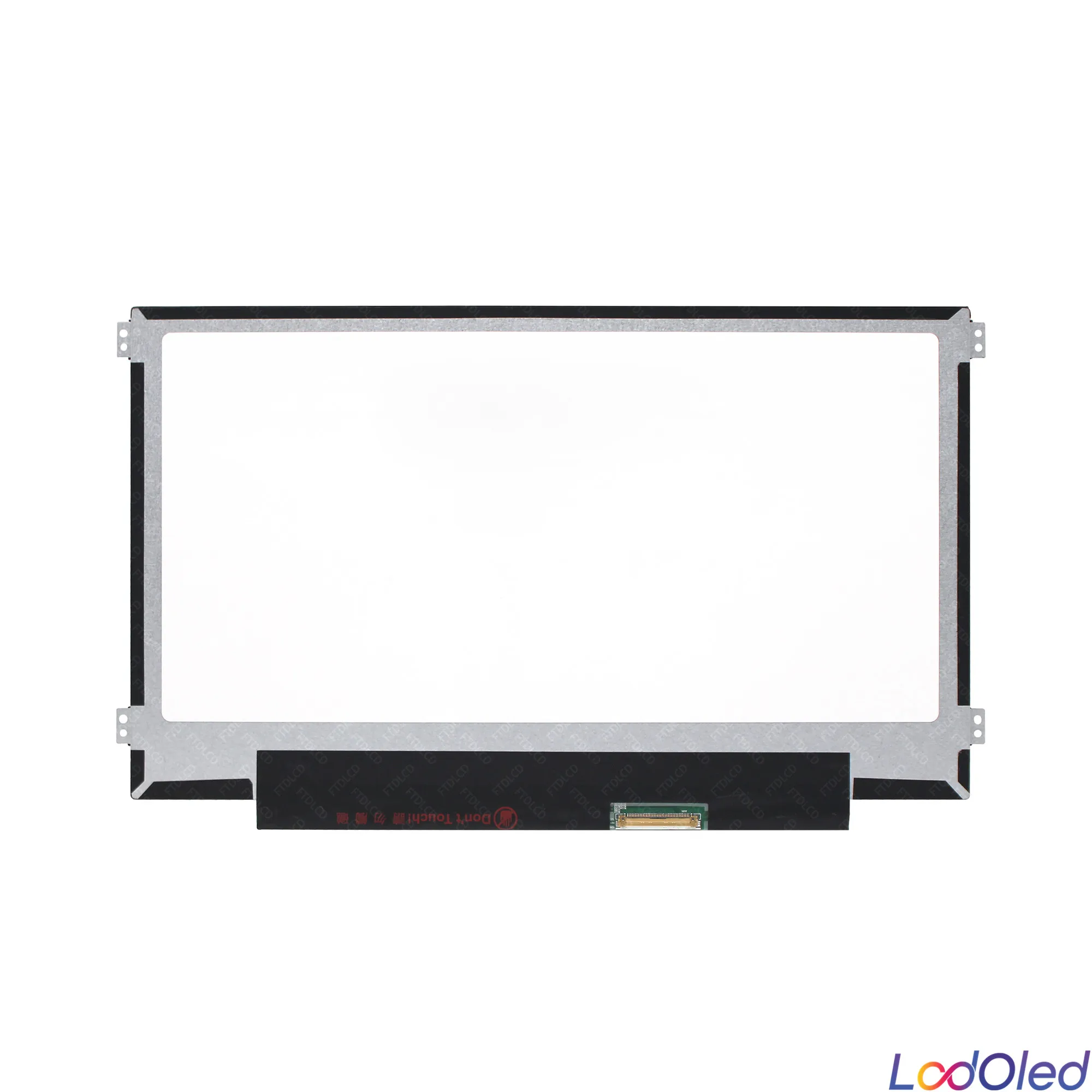 11.6'' LCD Screen HD LED Display IPS Panel Matrix Replacement with Embedded Touch 1366x768 40 Pin B116XAK01.2