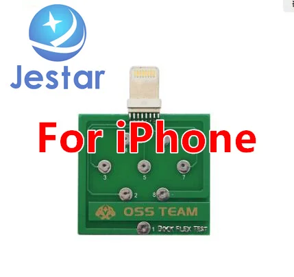 Micro USB Type-C Tester Board For iPhone 6 7 8 U2 Charger Tristar For Android Phone Battery Power Charging Dock Flex Easy Tool