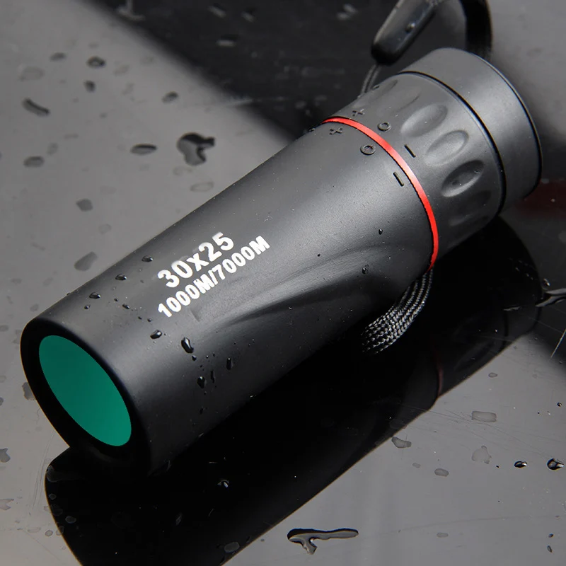 HD Monocular Telescope 30X25 Waterproof Mini Portable Zoom 7X Scope For Travel Hunting  Optic Scope Big Vision Telescopio