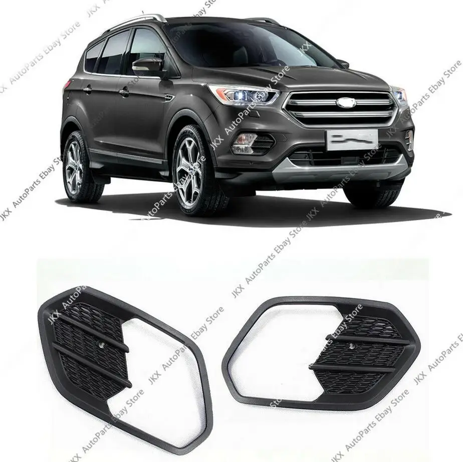 

Для FORD ESCAPE KUGA 2017 2018 2019 Рамка бампера, противотуманная лампа, крышка, 2 шт., 1 пара автомобильных аксессуаров