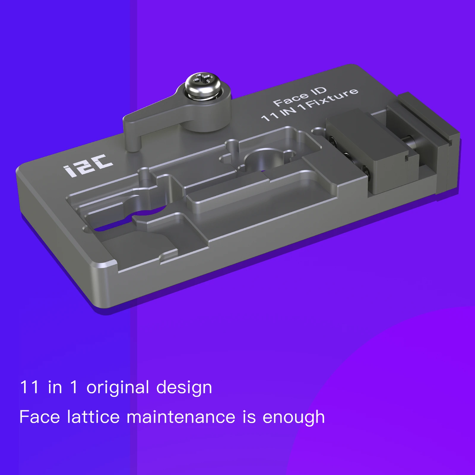 I2C Face ID Dot Matrix Repair Fixture for IPhone X-11pro Max Dot Matrix Face ID Test Repair BGA Reballing Planting Platform Jig