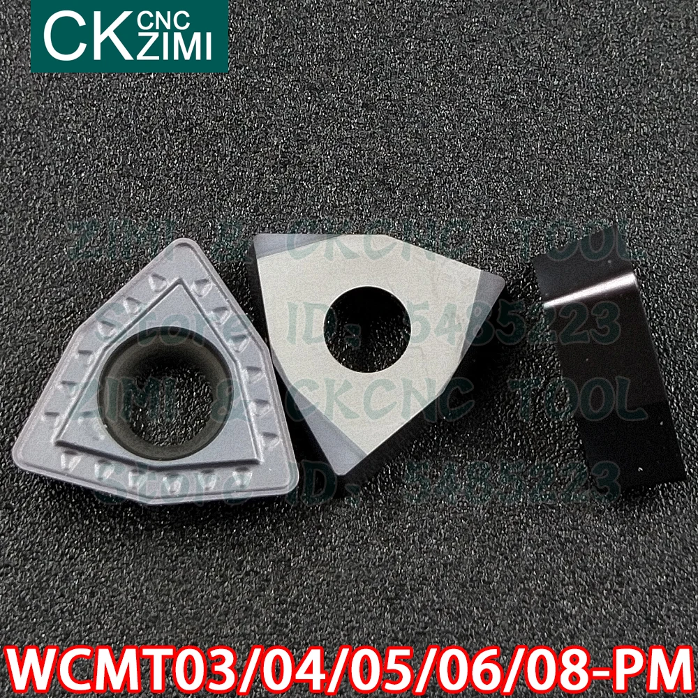 Wcmt WCMT030208-PM WCMT040208-PM WCMT050308-PM WCMT06T308-PM WCMT080412-PM Carbide Draaien U Boor Inserts Cnc Wc U Boor Gereedschap
