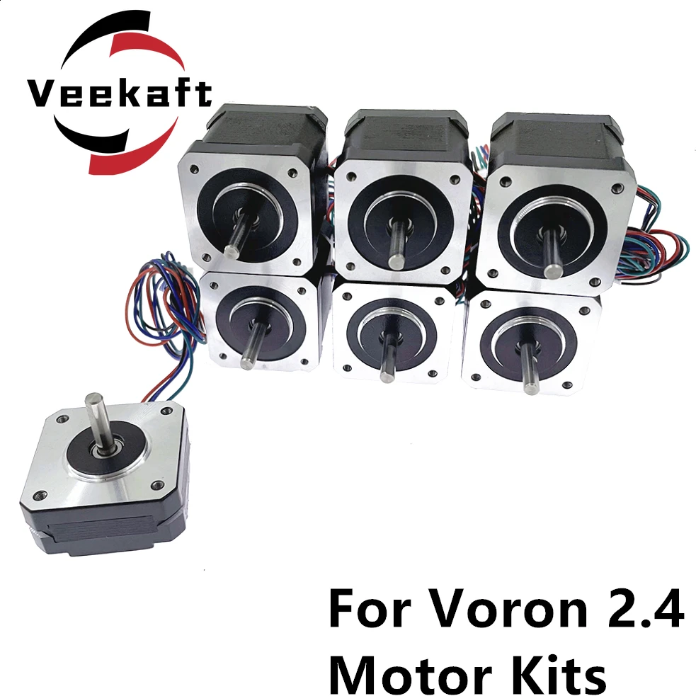 

1set VORON 2.4 3D printer DIY Afterburner 3D Printer NEMA17 7PCS stepper Motor Kit V 2.4 Voron