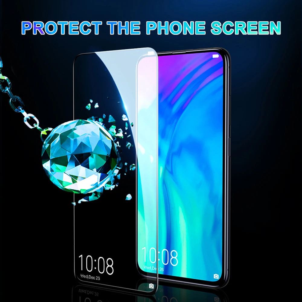 full cover for huawei y9 prime 2019 y9s y9 2018 tempered glass protective film phone screen protector on the glass smartphone