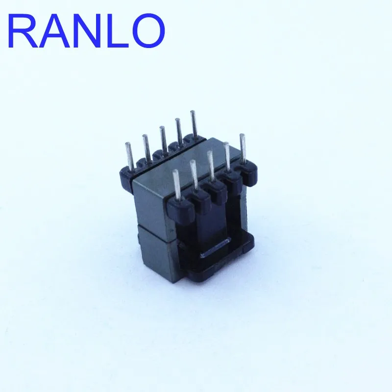 EE13/6/6 Transformer Bobbin Frame PC40 Magnet Ferrite Core Vertical 5+5pin