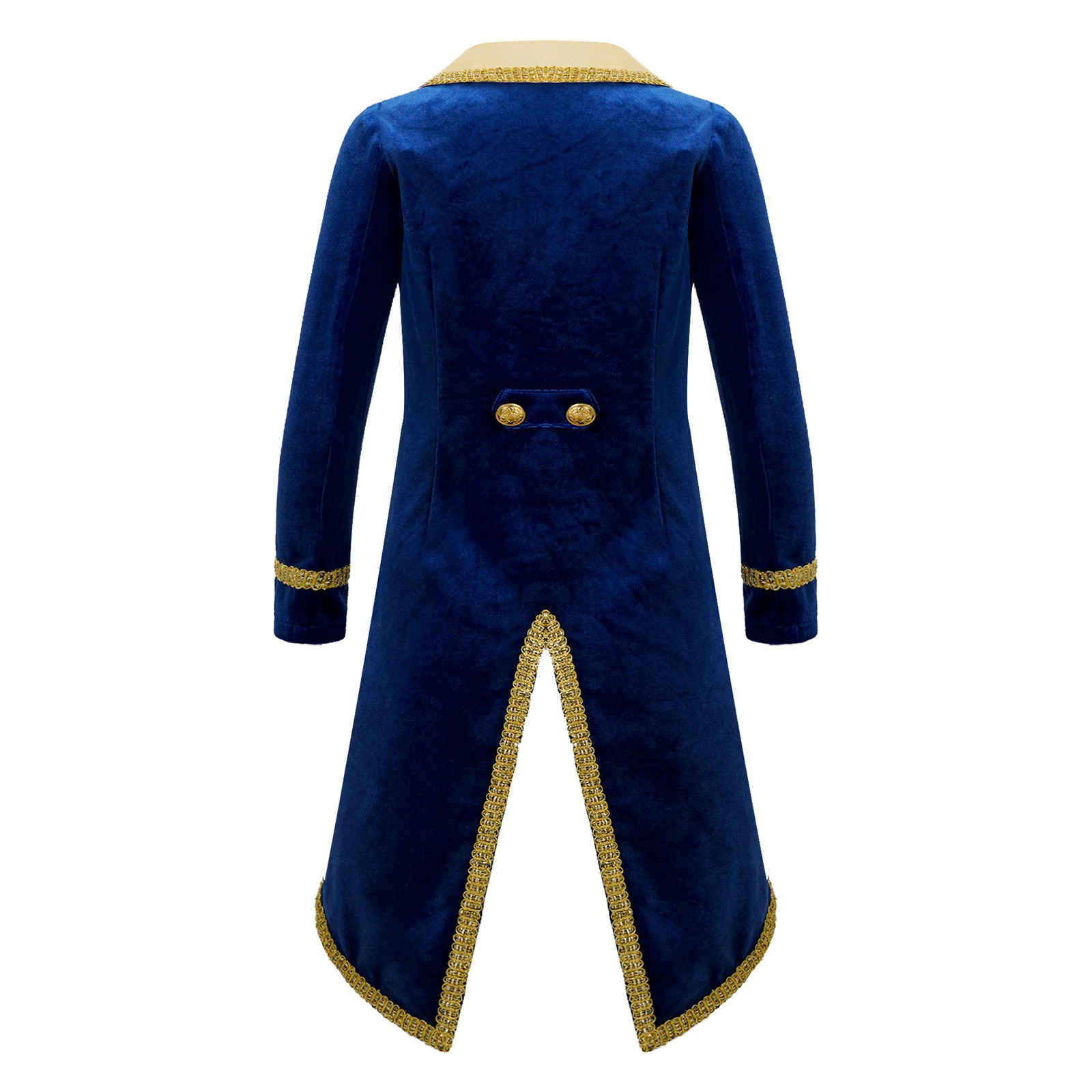 Prince Costume Baby Boys Turn-Down Collar Tuxedo Jacket Kids Toddlers Halloween Cosplay Birthday Theme Party Tailcoat